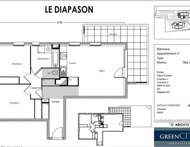 location Appartement T3 DE 66.04m² À MARCELLAZ - Photo 1