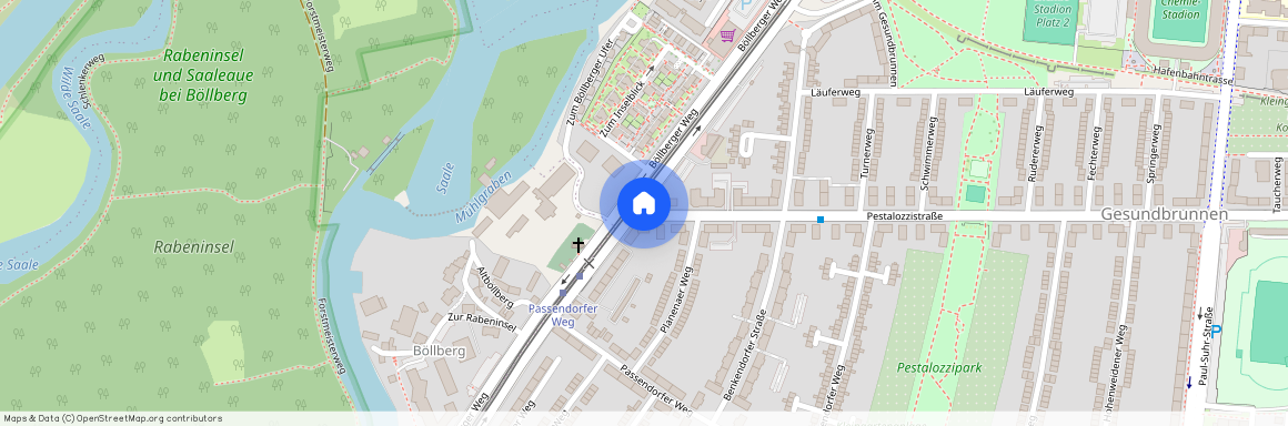 Pestalozzistr. 15, 06128 Halle (Saale) OT Gesundbrunnen