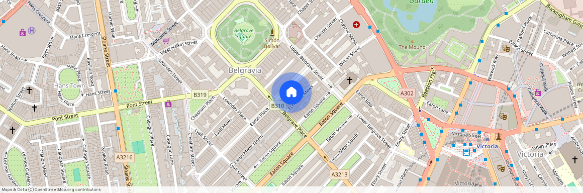 Eaton Place, Belgravia, SW1X., Belgravia.