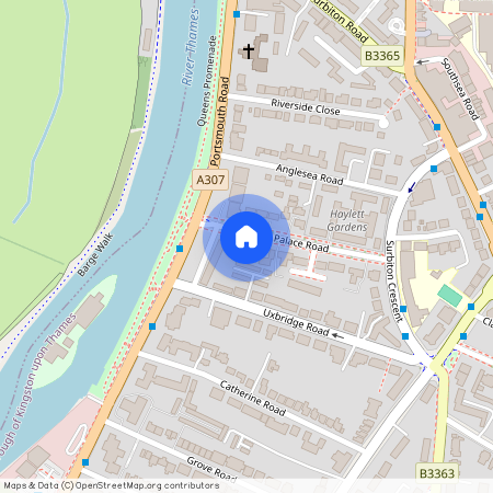 Kingston, KT1, Palace Road