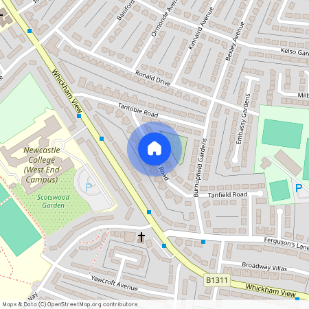 Castleside Road, Denton Burn, Newcastle upon Tyne, Tyne and Wear, NE15 7DR