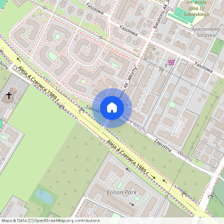 ul. Zapustna, Stare Włochy, Włochy, Warszawa, mazowieckie