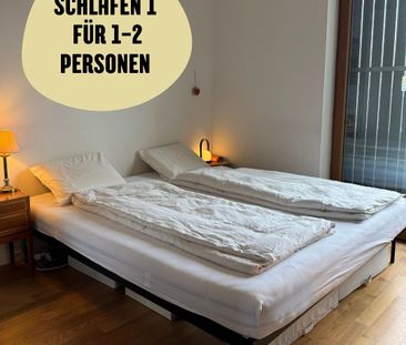 31/2-ROOM APARTMENT IN BASEL - ST. JOHANN, FURNISHED, TEMPORARY - Photo 4
