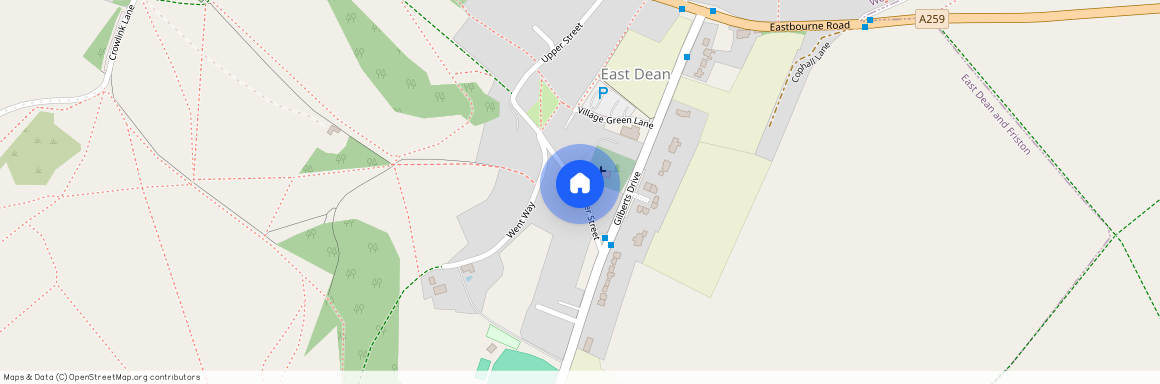 The Fridays, East Dean, Eastbourne, BN20