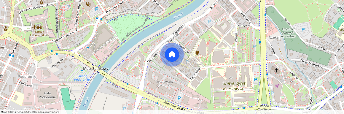 ul. Cegielniana, Mieszka I, Rzeszów, podkarpackie