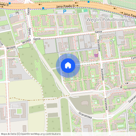 ul. Jemiołuszki, Węglin Południowy, Lublin, lubelskie