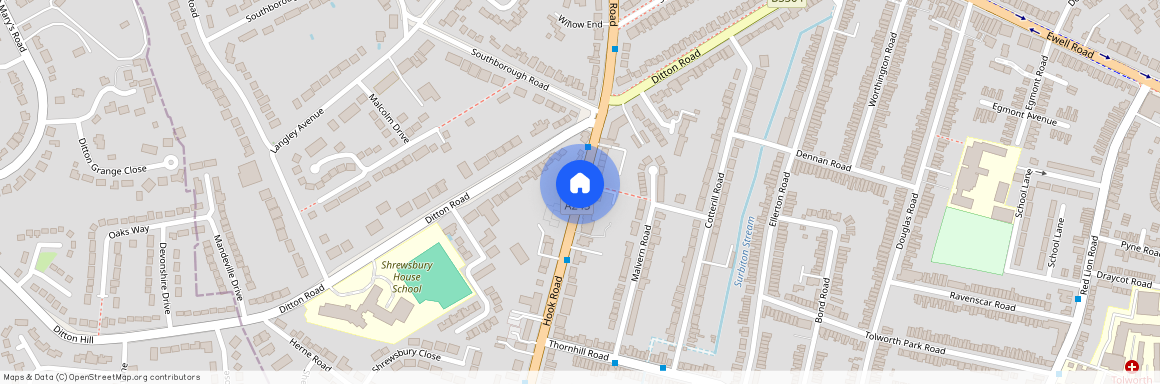 Hook Road, Surbiton, KT6