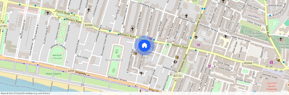 Waterloo Street, Hove, Hove, BN3 1AY