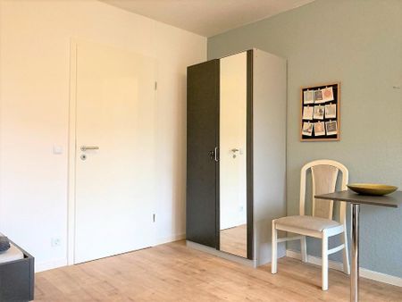 Schönes voll möbliertes 1-Zimmer-Apartment mit Balkon in Münster-Roxel - Photo 4