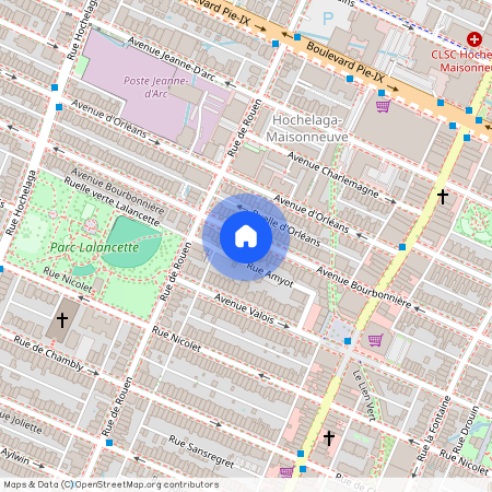 2162 Av. Bourbonnière App. 1 H1W3P1 Montréal (Mercier/Hochelaga-Maisonneuve) Montréal Hochelaga-Maisonneuve