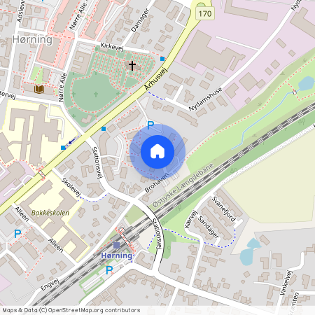 Brohaven 23, Hørning