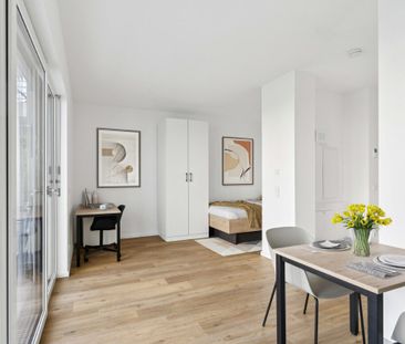 Erstbezug in Dahlem! Apartment direkt an der Uni – voll möbliert un... - Photo 1