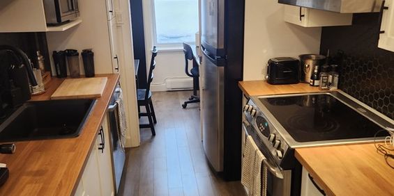 ✨ 4 ½ RÉNOVÉ AVEC CACHET – Quartier Sain - Photo 3