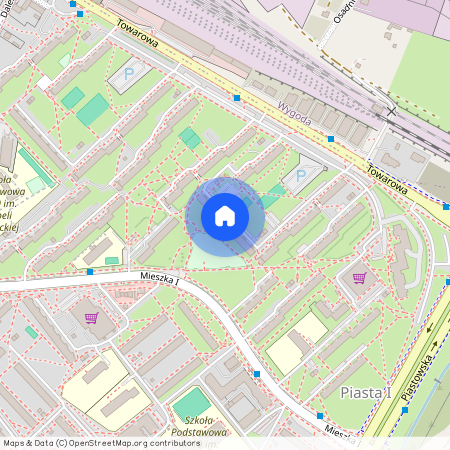 ul. Mieszka I 11, Piasta I, Białystok, podlaskie