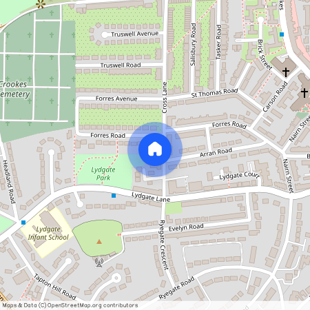 Cross Lane, Crookes, Sheffield, S10