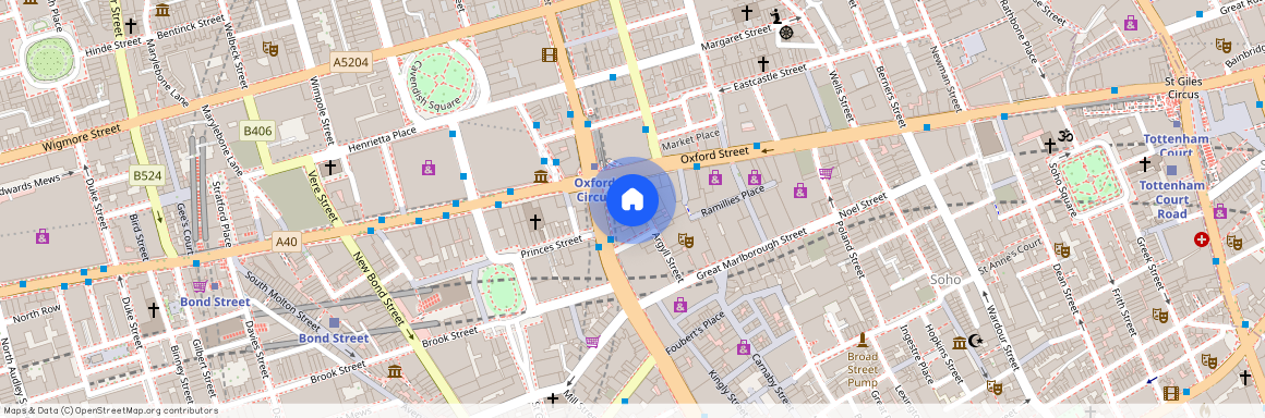 19-21 Argyll St, London, W1F