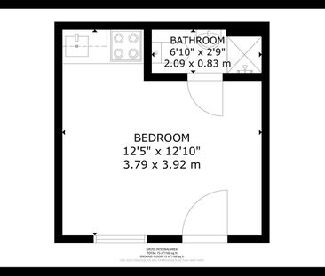 Studio Flat, London, NW2 - Photo 5