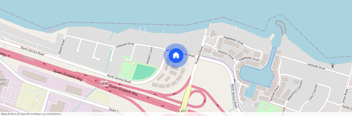 600 North Service Road, Hamilton