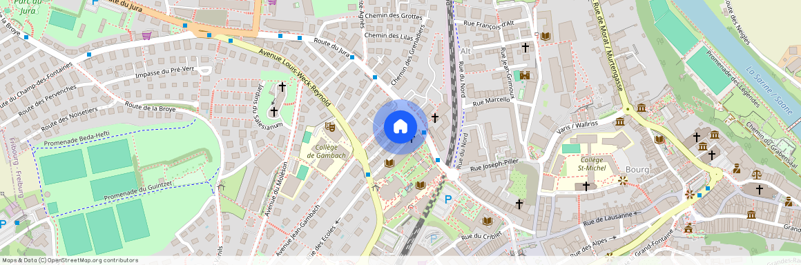 1700, Freiburg, Rue Du Cardinal-Mermillod, 9