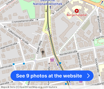 Neu renoviertes 1-Zi-Appartement zentral in Frankfurt-Nordend - Photo 1