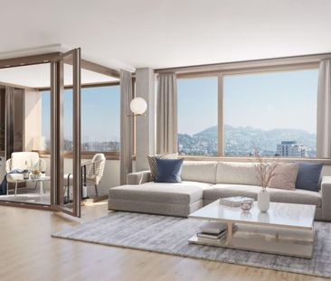 2.5 Zimmer, 74 m², 12. Stock - Photo 1