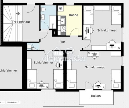 Schönes, helles WG-Zimmer in 3er WG - Foto 2