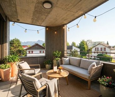 Tolle, neuwertige 3-Zimmer-Wohnung im Zentrum von Lustenau - Photo 5