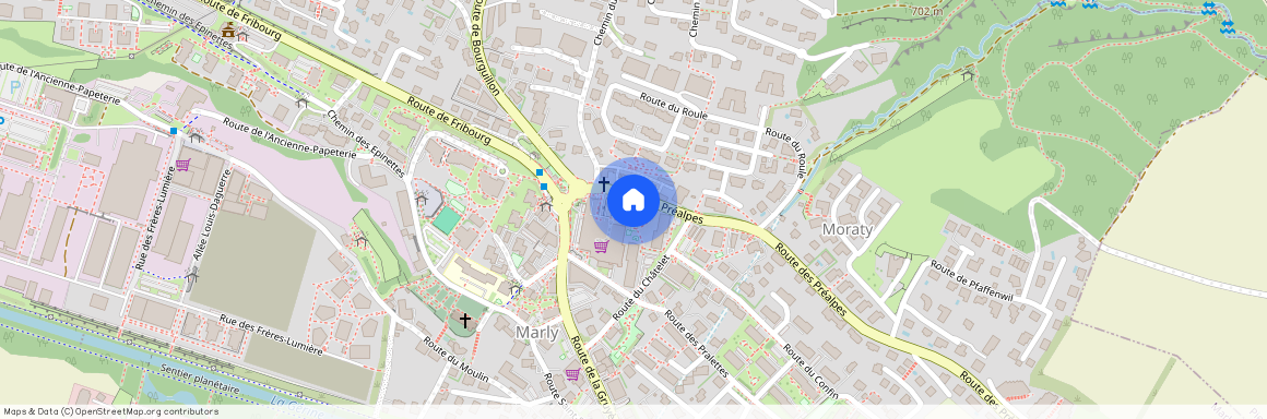 Route des Préalpes 6 / gauche, 1723, Marly