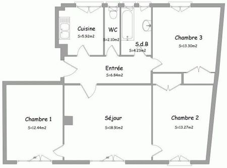 Location Appartement 4 pièces 77m² ORLEANS 45000 - Photo 2