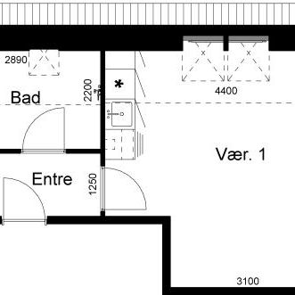 1-værelses studiebolig - Photo 4