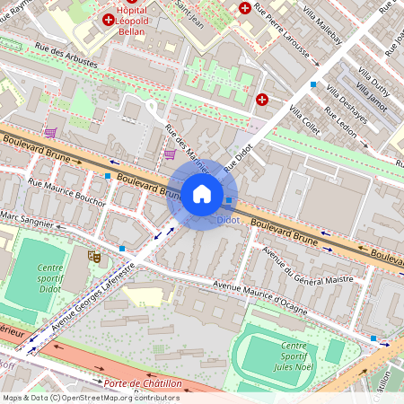 Boulevard Brune, Francja, Paris