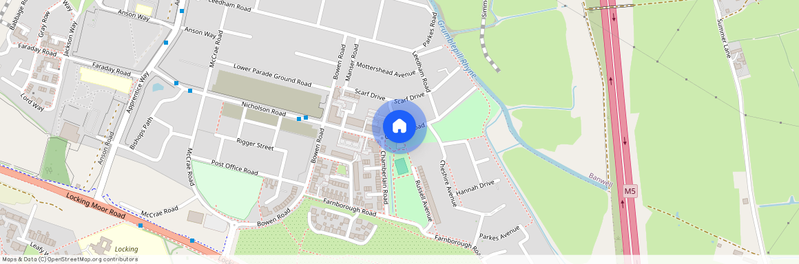 Cranwell Road, Locking Parklands