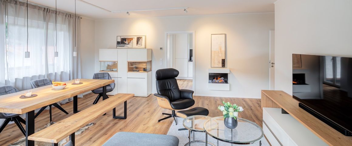 Bright furnished 3-room apartment in Jägerwinkel - Photo 1