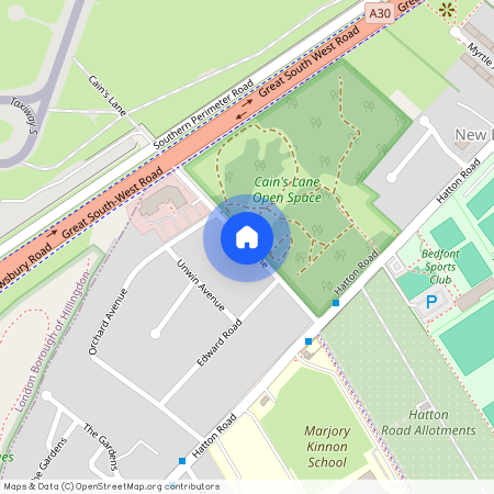 Cains Lane, FELTHAM, Greater London, TW14