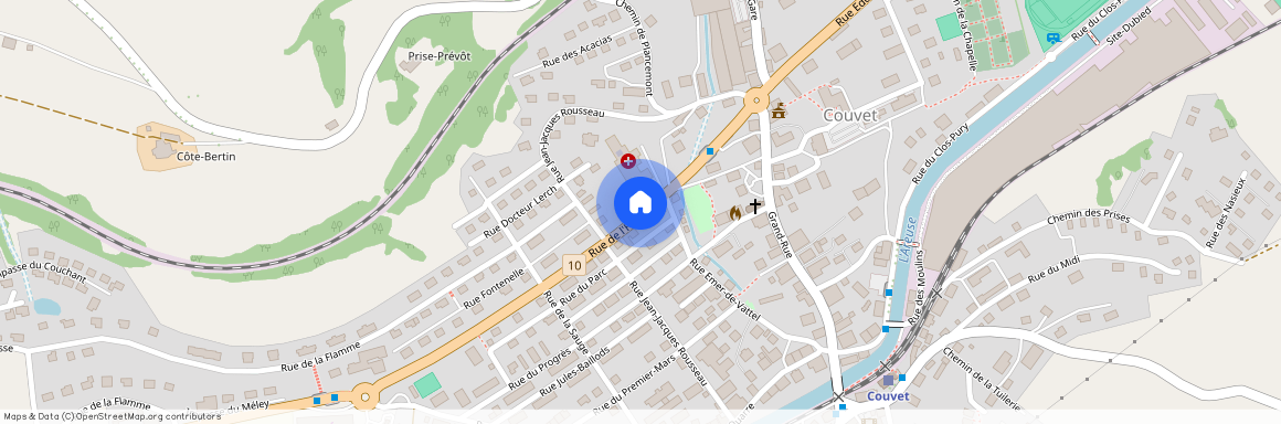 Crêt-de-l’Eau 1 – 2108 Couvet, Neuchâtel