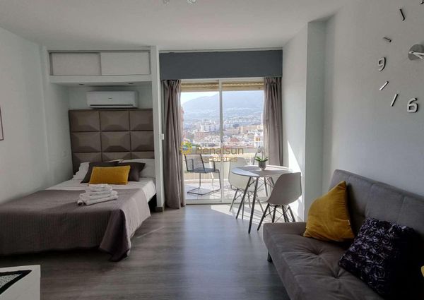 Nice studio with sea views for rent MID SEASON from 01/9/2024 - 31/05/2025 in Arroyo de la Miel (Benalmadena)