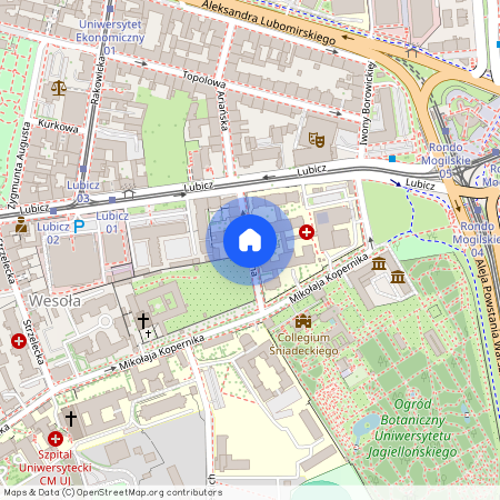 ul. Botaniczna, Wesoła Wschód, Grzegórzki, Kraków, małopolskie