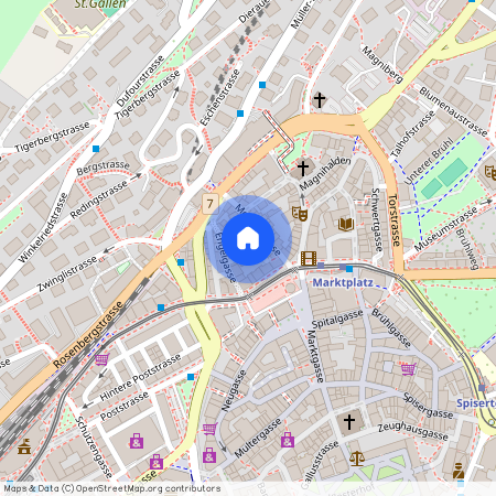 9000, St. Gallen, Engelgasse, 12a