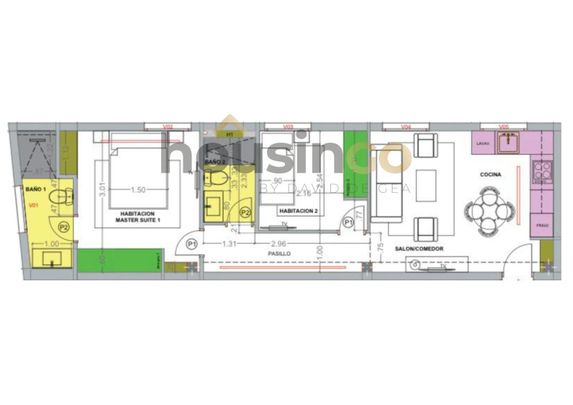 Flat for rent in Madrid (Distrito Salamanca) - Foto 1
