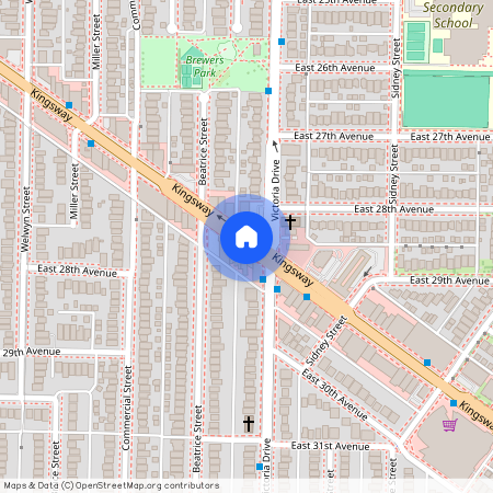 Near Kingsway and Victoria, Vancouver, British Columbia, V5N2S9