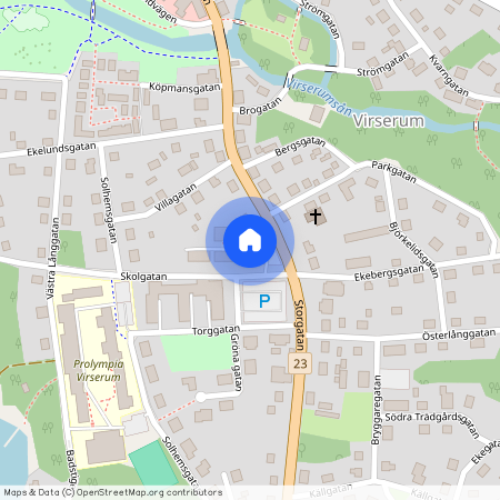 Skolgatan 2, 57771, VIRSERUM, Sverige