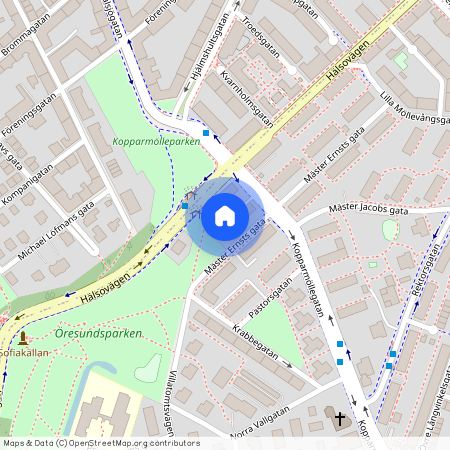 Slottshöjden, Helsingborg, Skåne, Kopparmöllegatan 19C