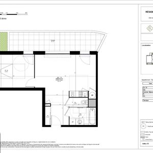 T2 neuf 2 stat et terrasse dégagée - Photo 3