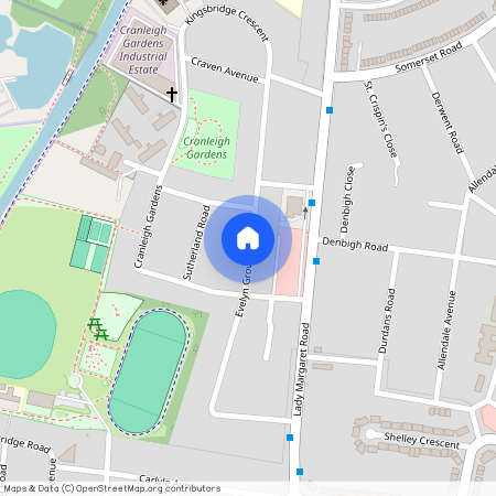 Evelyn Grove, Southall