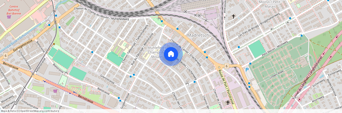 2503, Biel, Chemin Des Fléoles / Lischenweg, 6