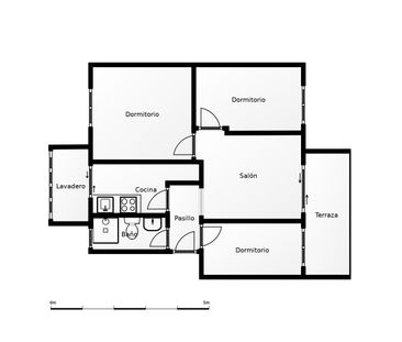 Apartamento de alquiler en Palomeras Sureste - Photo 4