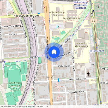 Philipp-Otto-Runge Str. 16, (Südstadt), 69126 Heidelberg, Baden-Württemberg