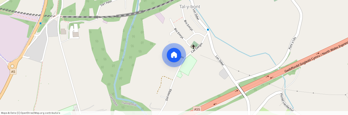 Cae Gwigin, Talybont, Gwynedd, LL57