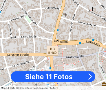 Möbliertes Luxus Apartment, Bestlage Heppenheim! - Foto 1