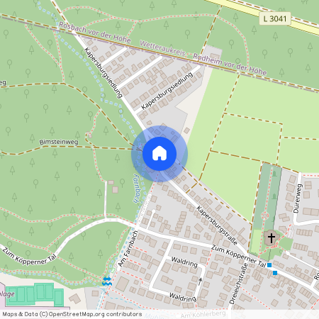 Kapersburgstraße 36, 61381 Hessen - Friedrichsdorf